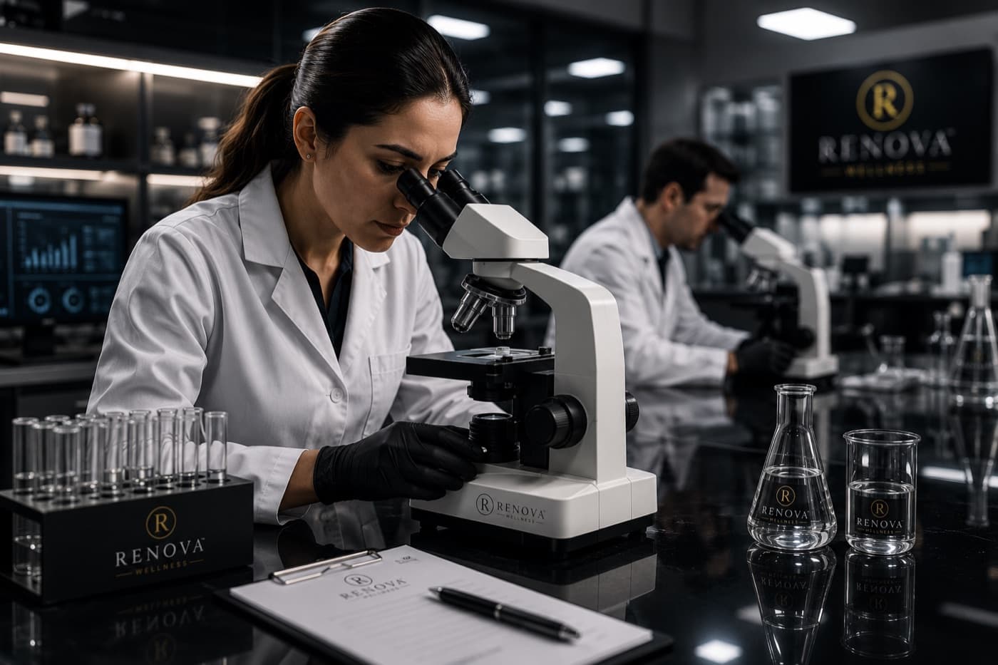 Independently verified — Renova Wellness research-peptide process