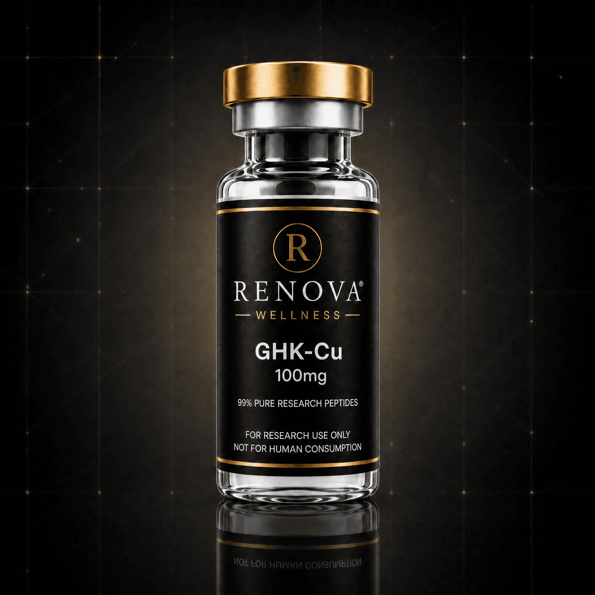 GHK-Cu research vial — Renova Wellness